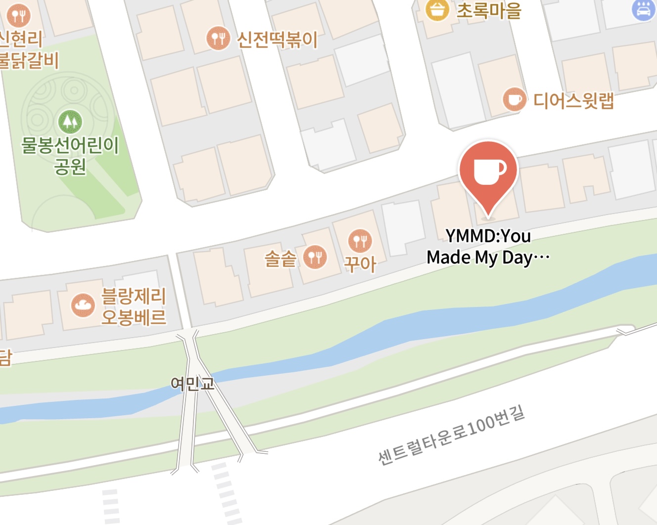 1호점 지도